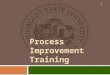 Process Improvement Training