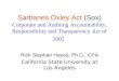 Rick Stephan Hayes, Ph.D., CPA California State University at Los Angeles