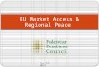 EU Market Access & Regional Peace