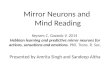 Mirror Neurons and  Mind Reading