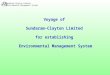 Voyage of  Sundaram-Clayton Limited  for establishing  Environmental Management System