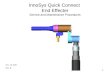 InnoSys Quick Connect  End Effecter Service and Maintenance Procedures