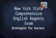 New York State Comprehensive English Regents Exam
