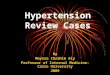 Hypertension Review Cases