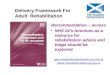Delivery Framework For Adult  Rehabilitation