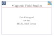 Magnetic Field Studies