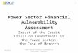 Power Sector Financial Vulnerability Assessment