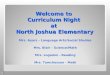 Welcome to  Curriculum Night  at  North Joshua Elementary