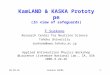 KamLAND & KASKA Prototype (In view of safeguards)