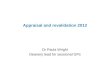 Appraisal and revalidation 2012