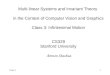 Multi-linear Systems and Invariant Theory  in the Context of Computer Vision and Graphics