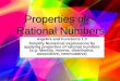 Properties of Rational Numbers