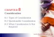 CHAPTER  8 Consideration