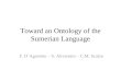 Toward an Ontology of the Sumerian Language
