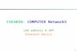 CSE401N:  COMPUTER NetworkS