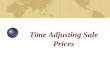 Time Adjusting Sale Prices