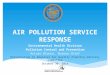 Air pollution service response