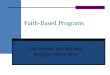 Faith-Based Programs