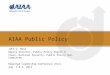 AIAA Public Policy