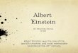 Albert  Einstein