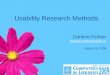 Usability Research Methods