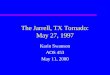 The Jarrell, TX Tornado: May 27, 1997