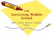 Surviving Middle School