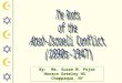 The Roots of the Arab-Israeli Conflict  (1890s-1947)