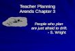 Teacher Planning Arends Chapter 3