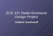 ECE 431 Radio Enclosure Design Project