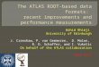 The ATLAS  ROOT- based data formats:  recent improvements and performance measurements