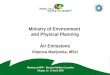Ministry of Environment  and Physical Planning