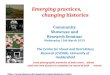 Emerging  practices,  changing histories