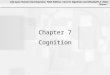 Chapter 7 Cognition