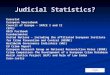 Judicial Statistics?