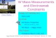 W Mass Measurements and Electroweak Constraints