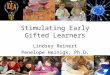 Stimulating Early Gifted Learners