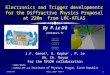 Electronics and Trigger developments for the Diffractive Physics Proposal at 220m  from LHC-ATLAS