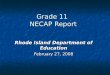 Grade 11  NECAP Report