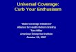 Universal Coverage: Curb Your Enthusiasm