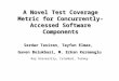 A Novel Test Coverage Metric for Concurrently-Accessed Software Components