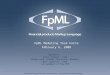 FpML Modeling Task Force February 6, 2008