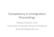 Competency in Immigration Proceedings