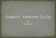 Organic  Rankine  Cycle