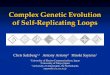 Complex Genetic Evolution of Self-Replicating Loops