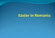 Easter  in Romania