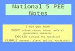 National 5 PEE Notes