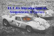 11.1 An Introduction to Sequences & Series