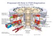 Proposed US Role in ITER Diagnostics David Johnson, PPPL