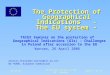 The Protection of Geographical Indications   - The EU system  -